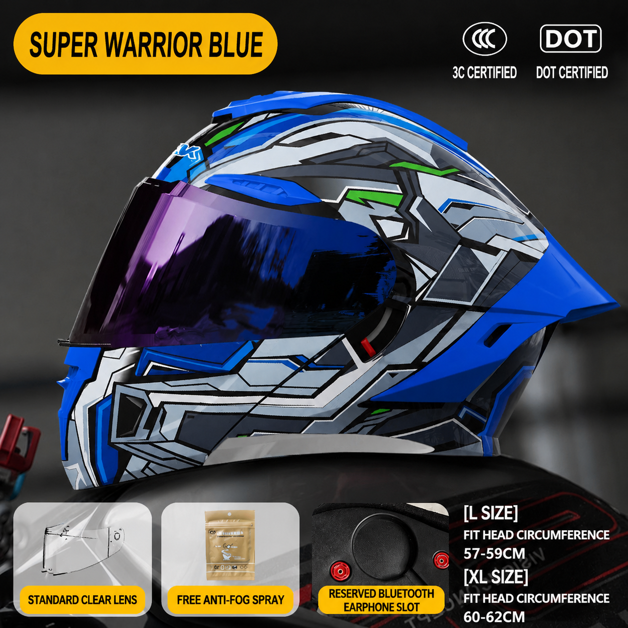 Sport Modular Motorcycle Helmet -H27