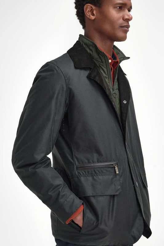 Craster Waxed Jacket - SAGE