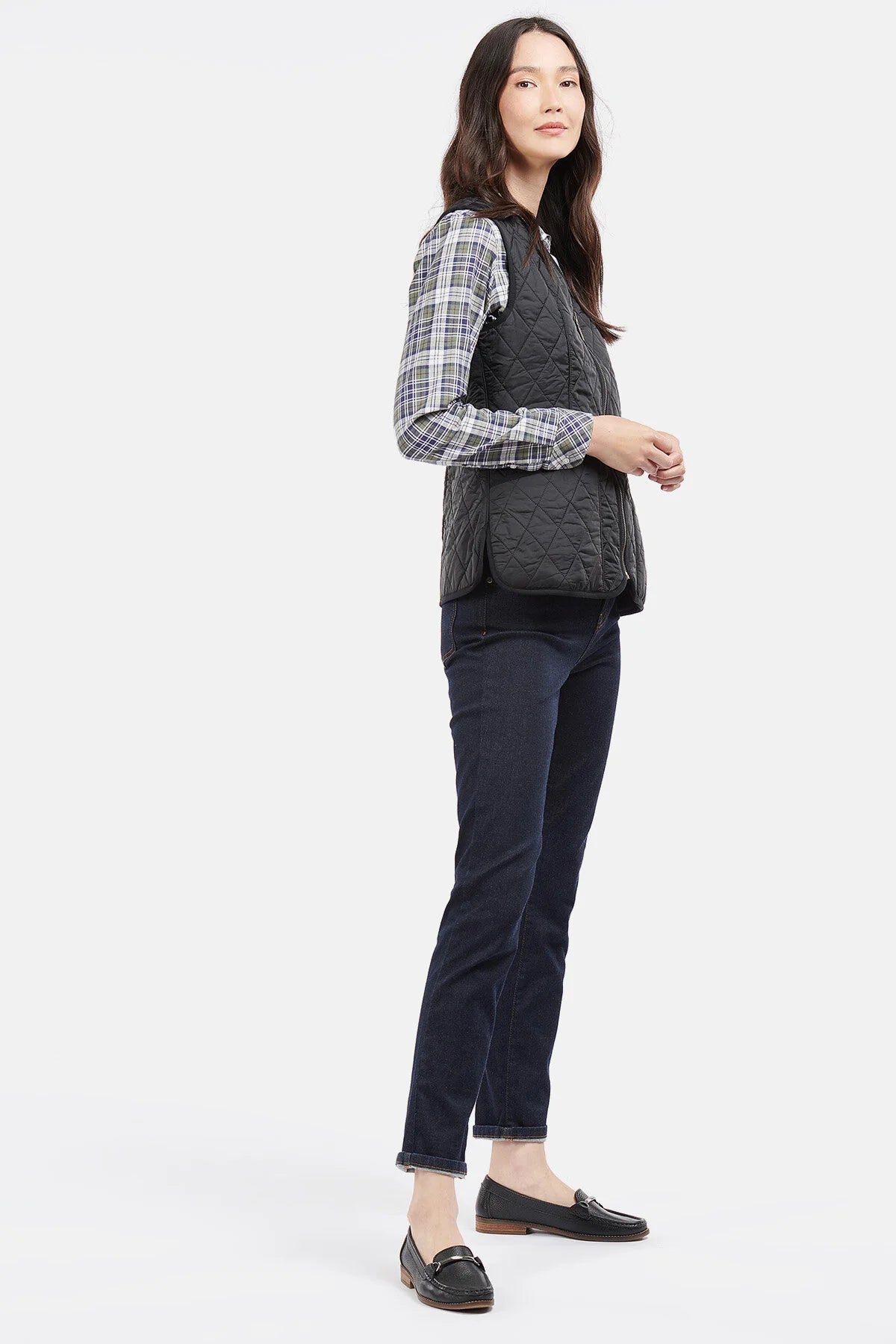 Lady Fleece Betty Vest - BLACK/BLACK