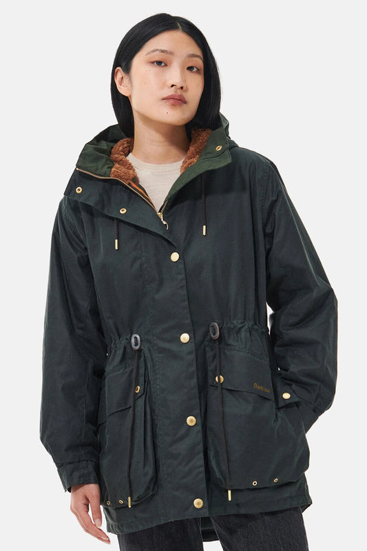 Grantley Wax Jacket - SAGE/CLASSIC