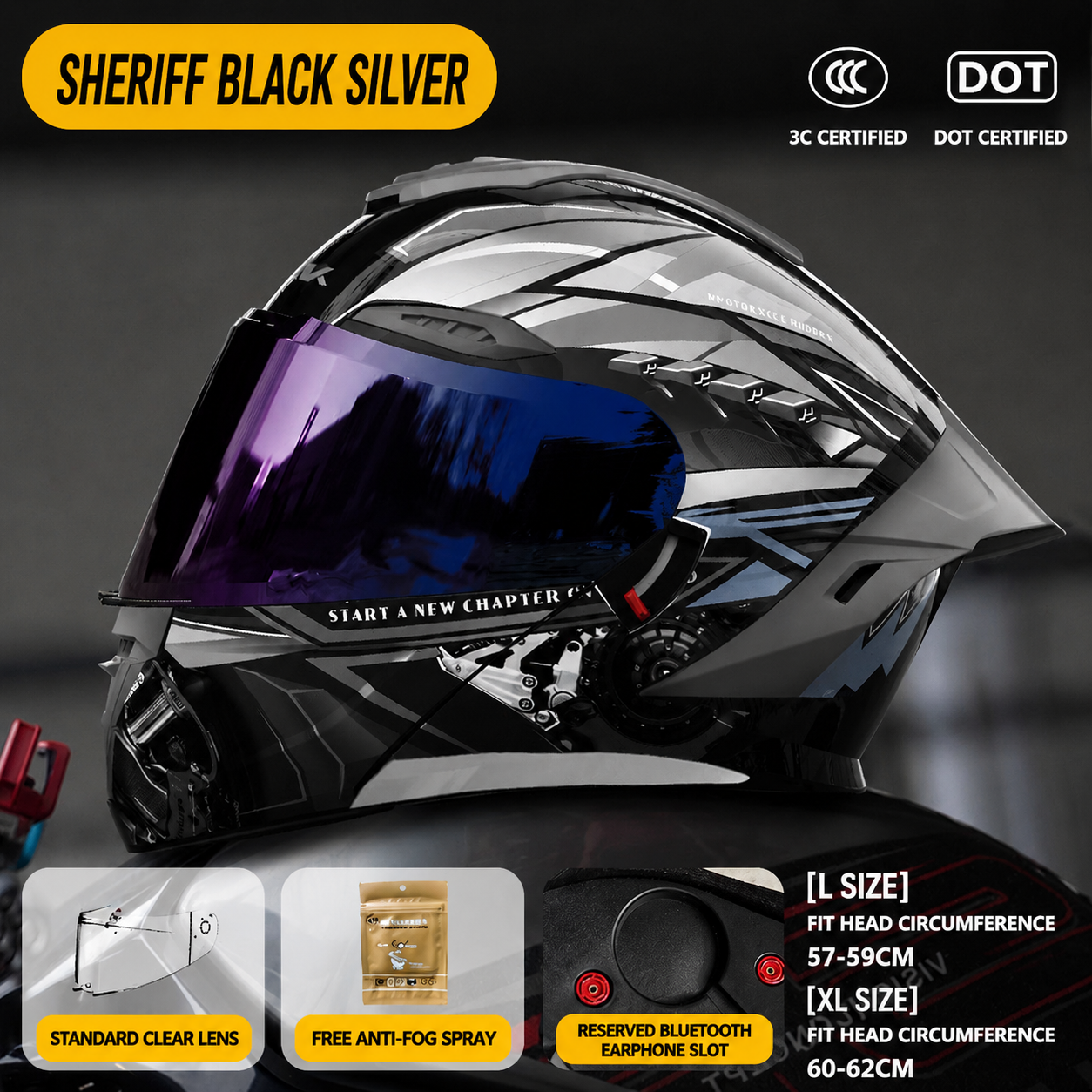 Sport Modular Motorcycle Helmet -H27