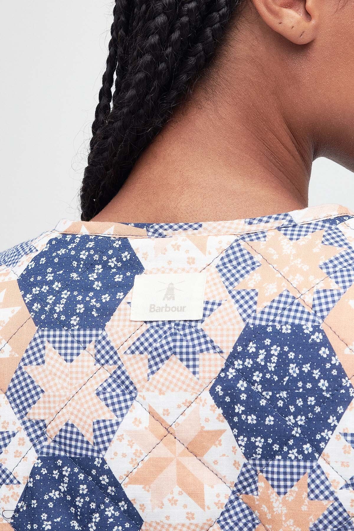 Margate Reversible Collarless Jacket - MULTI