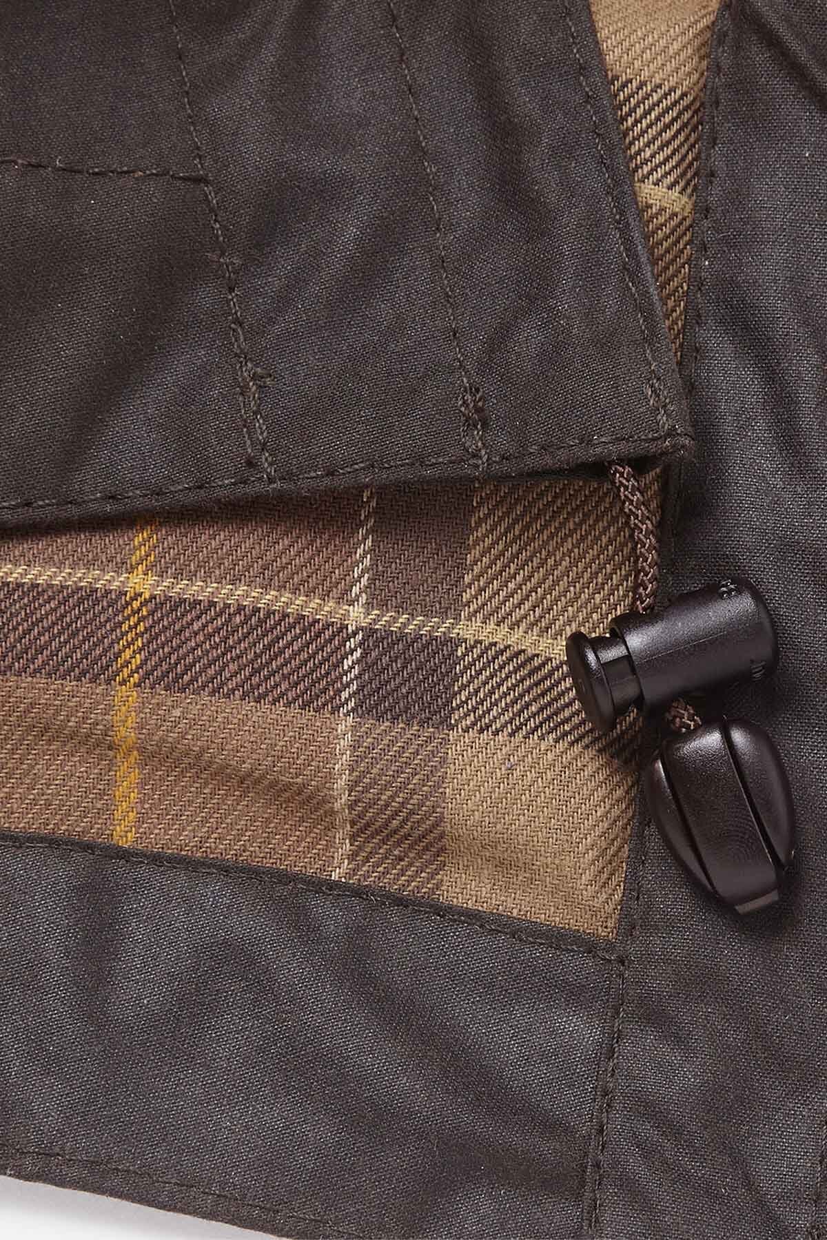 Waxed Cotton Hood - RUSTIC