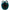 Motorcycle Helmet Cover - Black, Blue And Green