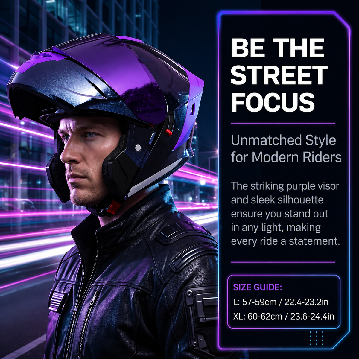 Blazing Flip Up Motorcycle Helmet-H34