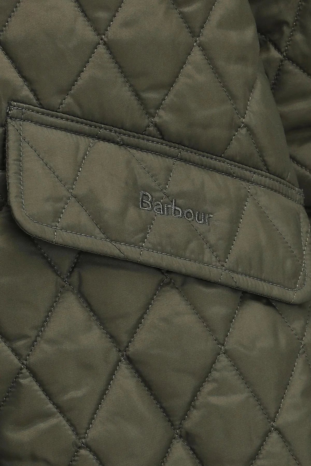 The Edit by Alexa Jamie Quilted Jacket - OLIVE/POLLEN