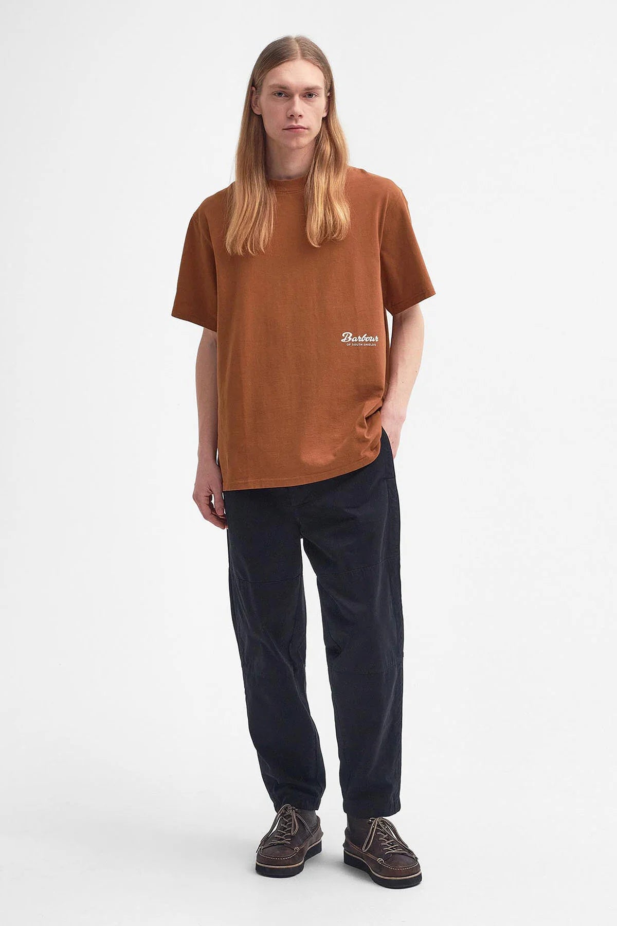 Bayard Oversized Graphic T-Shirt - CINNAMON