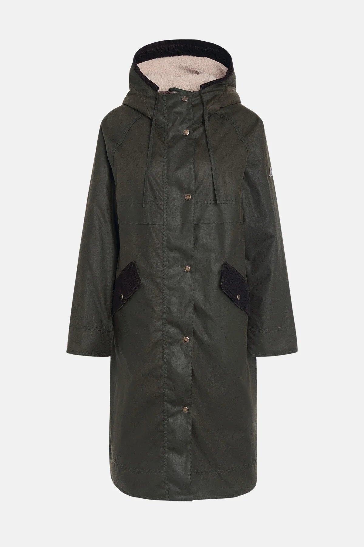 Colworth Wax Jacket - ARCHIVE OLIVE//COFFE