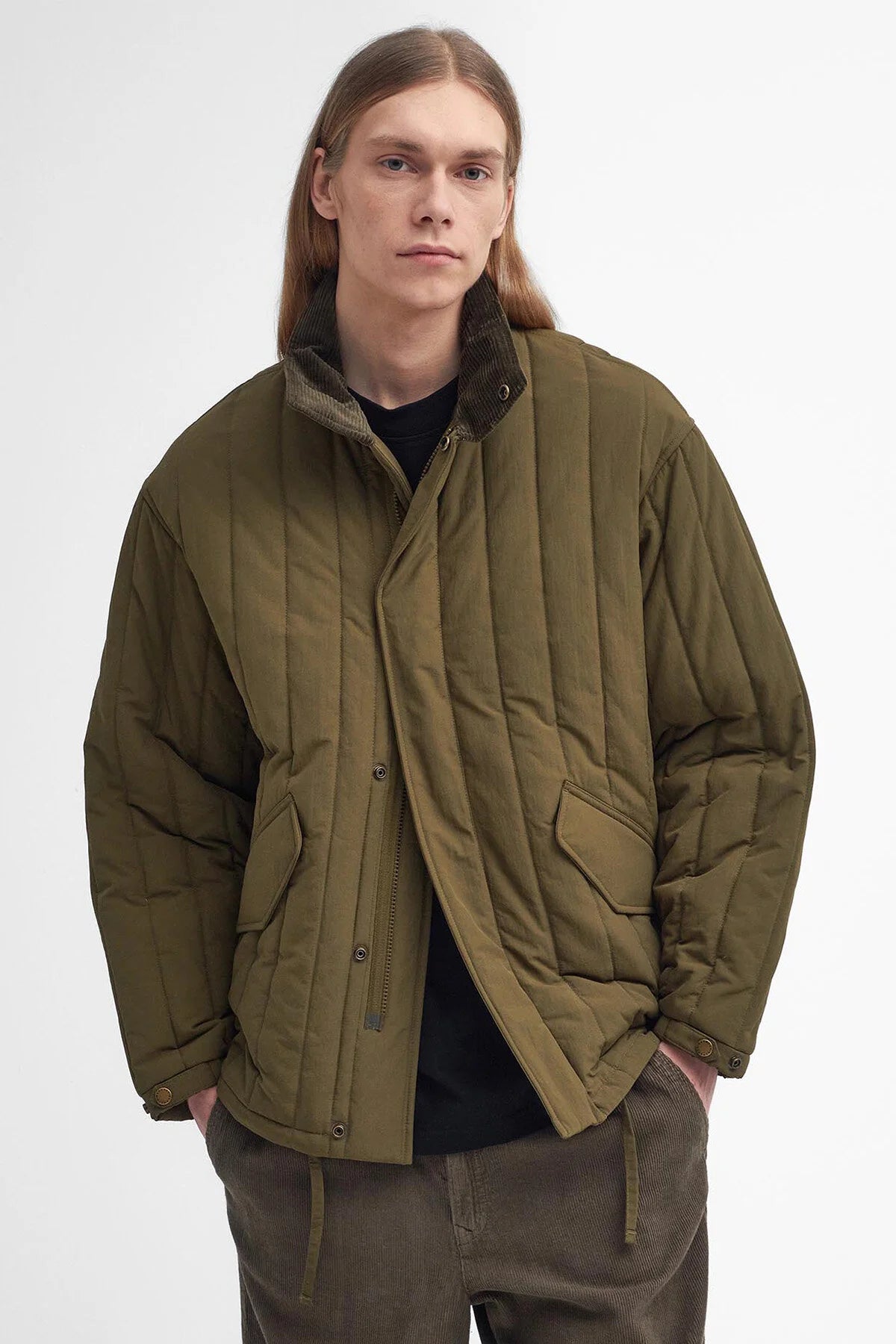 Field Quilted Jacket - LIGHT SAGE