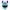 Motorcycle Helmet Cover - Crazy Blue Monster