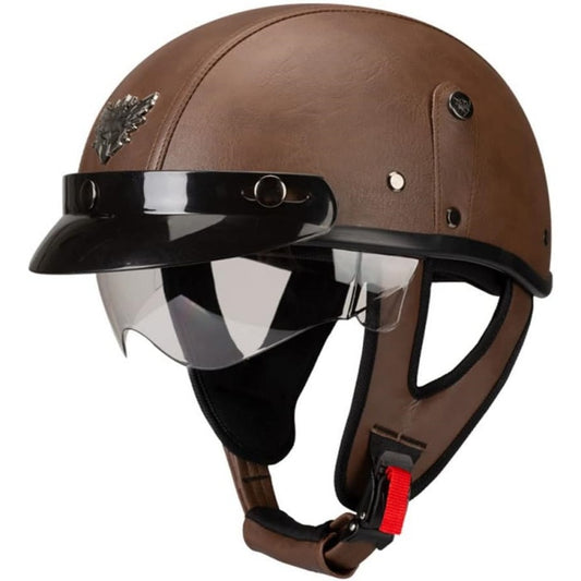 Japanese-Style Retro Summer Half Helmet – H15
