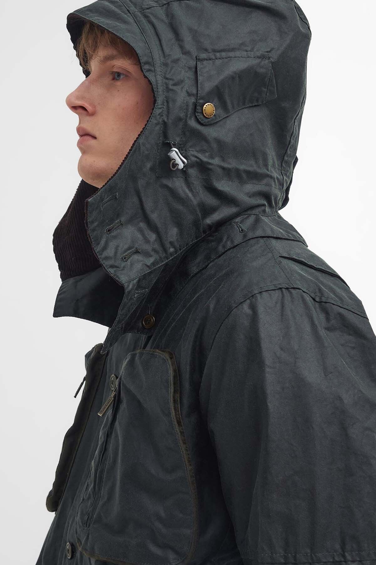 Outland Waxed Jacket - SAGE