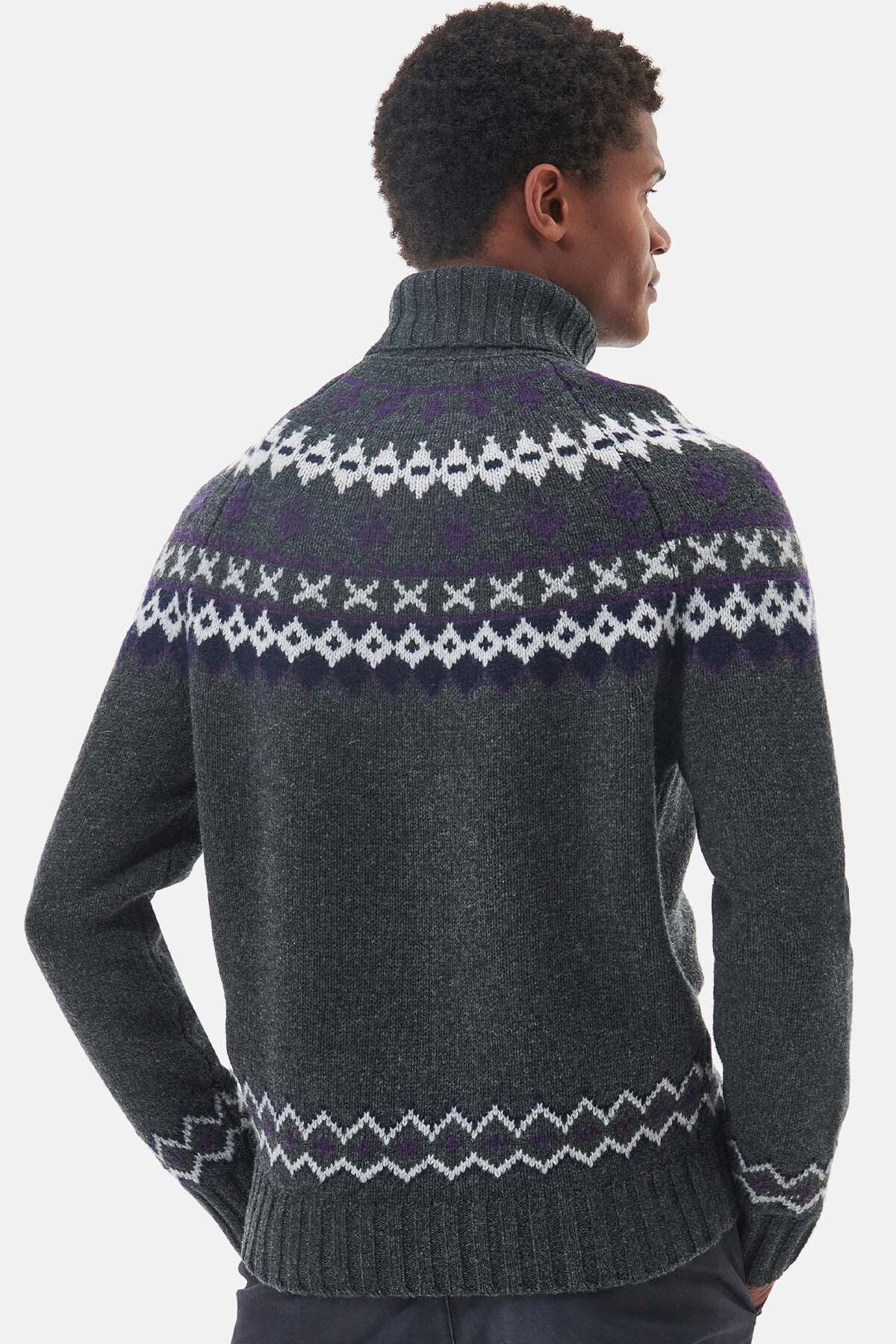 Roose Roll-Neck Jumper - ASPHALT