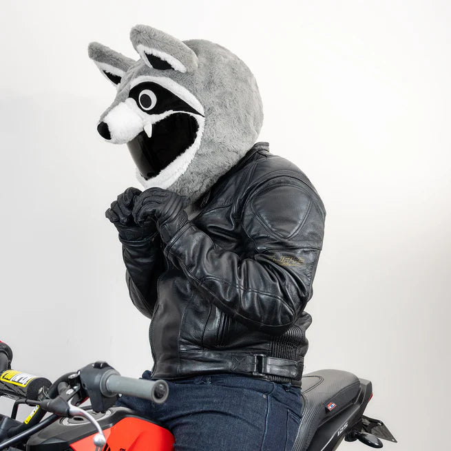 Motorcycle Helmet Cover - Raccoon