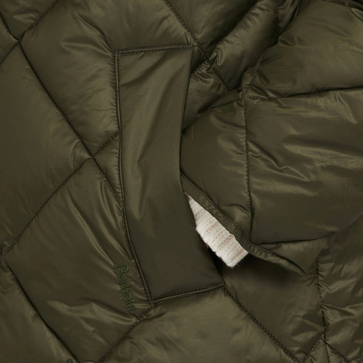 Sandyford Quilt Jacket - SAGE/DRESS