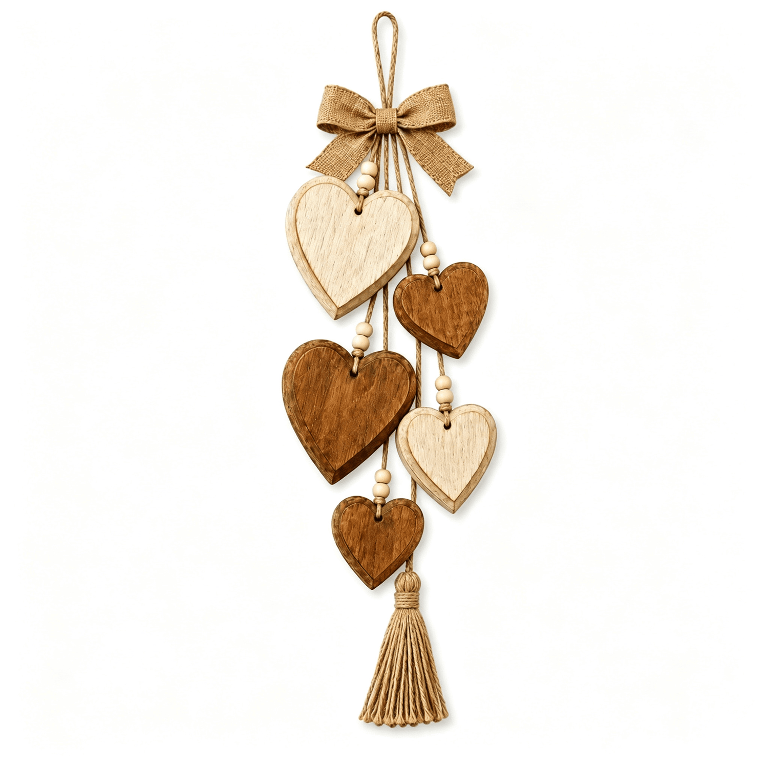 🍂🤎Hanging Heart Wall Decor