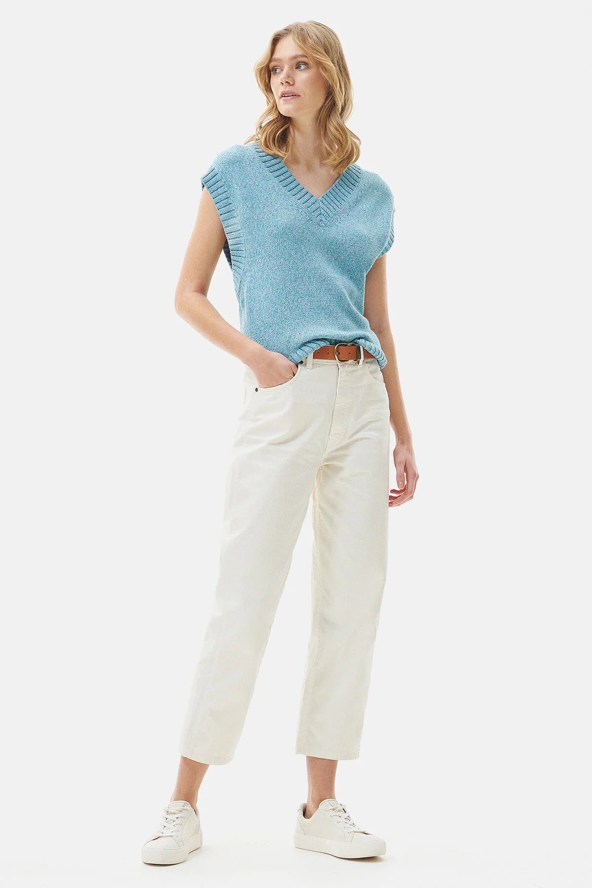 Geranium knit - WATERFALL