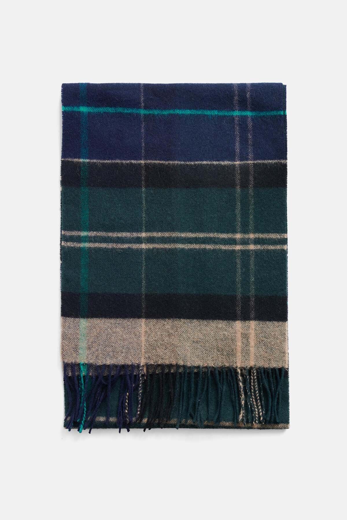 Inverness Tartan Scarf - GREEN LOCH