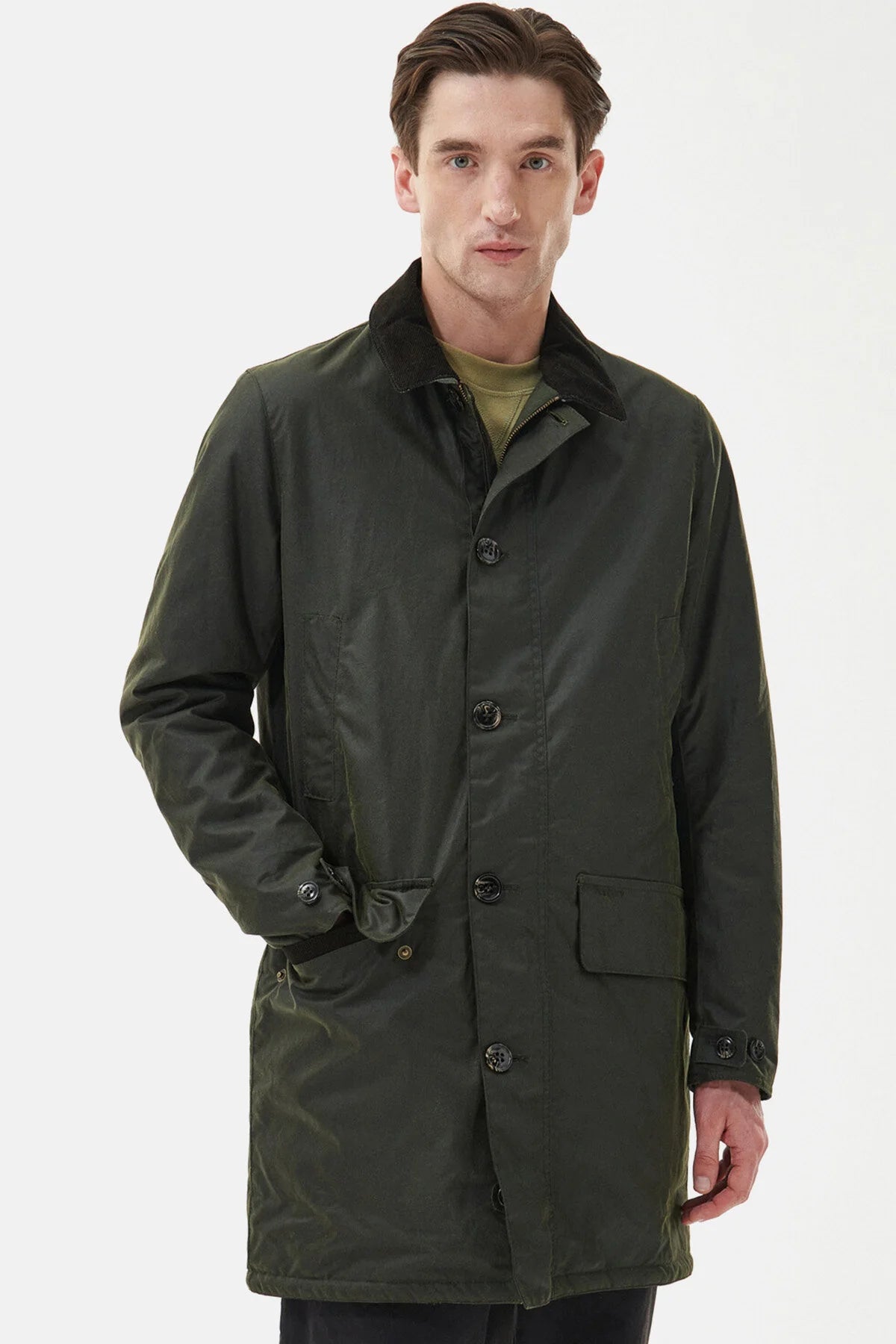 Wax Mac Jacket - FERN/FOREST MIST