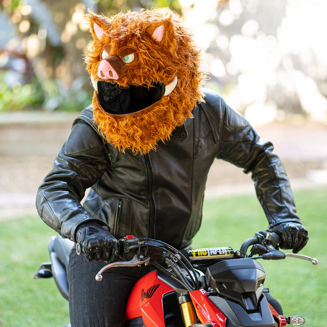 Motorcycle Helmet Cover - Wild Boar