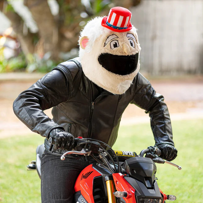 Motorcycle Helmet Cover - Uncle Sam