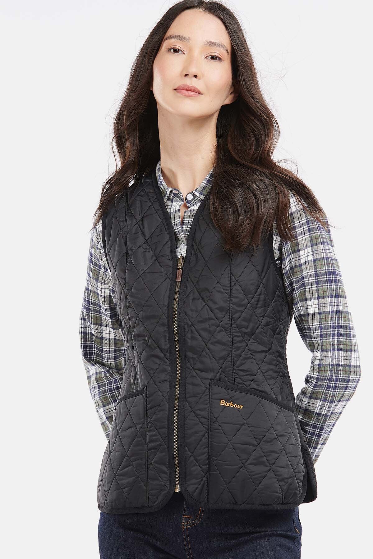 Lady Fleece Betty Vest - BLACK/BLACK