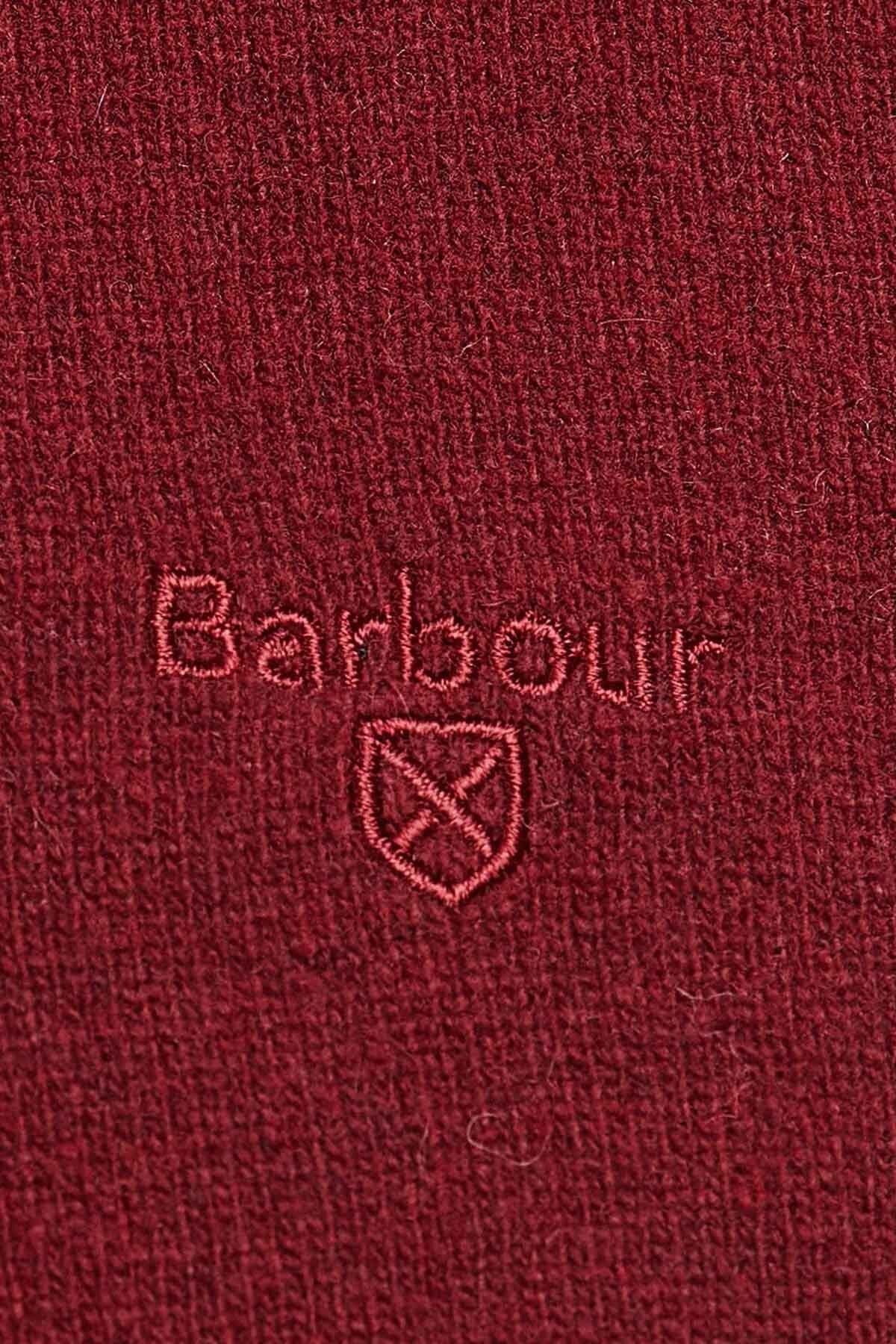 Crew Neck Wool Sweater - RUBY