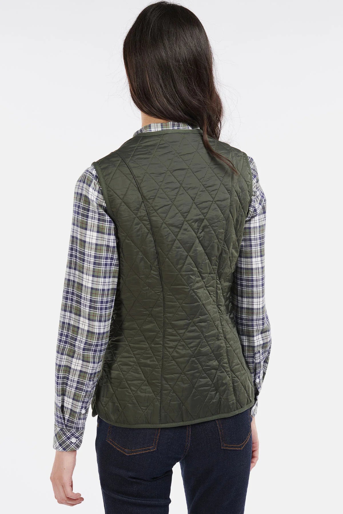 Lady Fleece Betty Vest - DK OLIVE