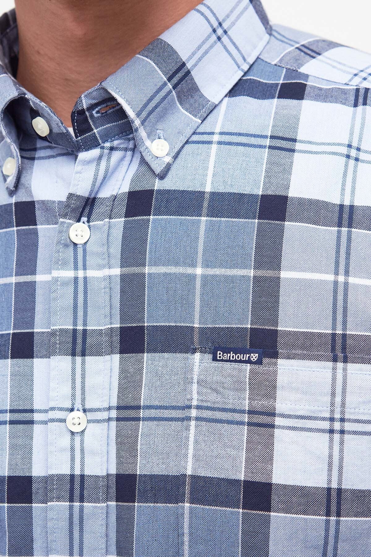 Lewis Tailored Shirt - BERWICK BLUE TARTAN