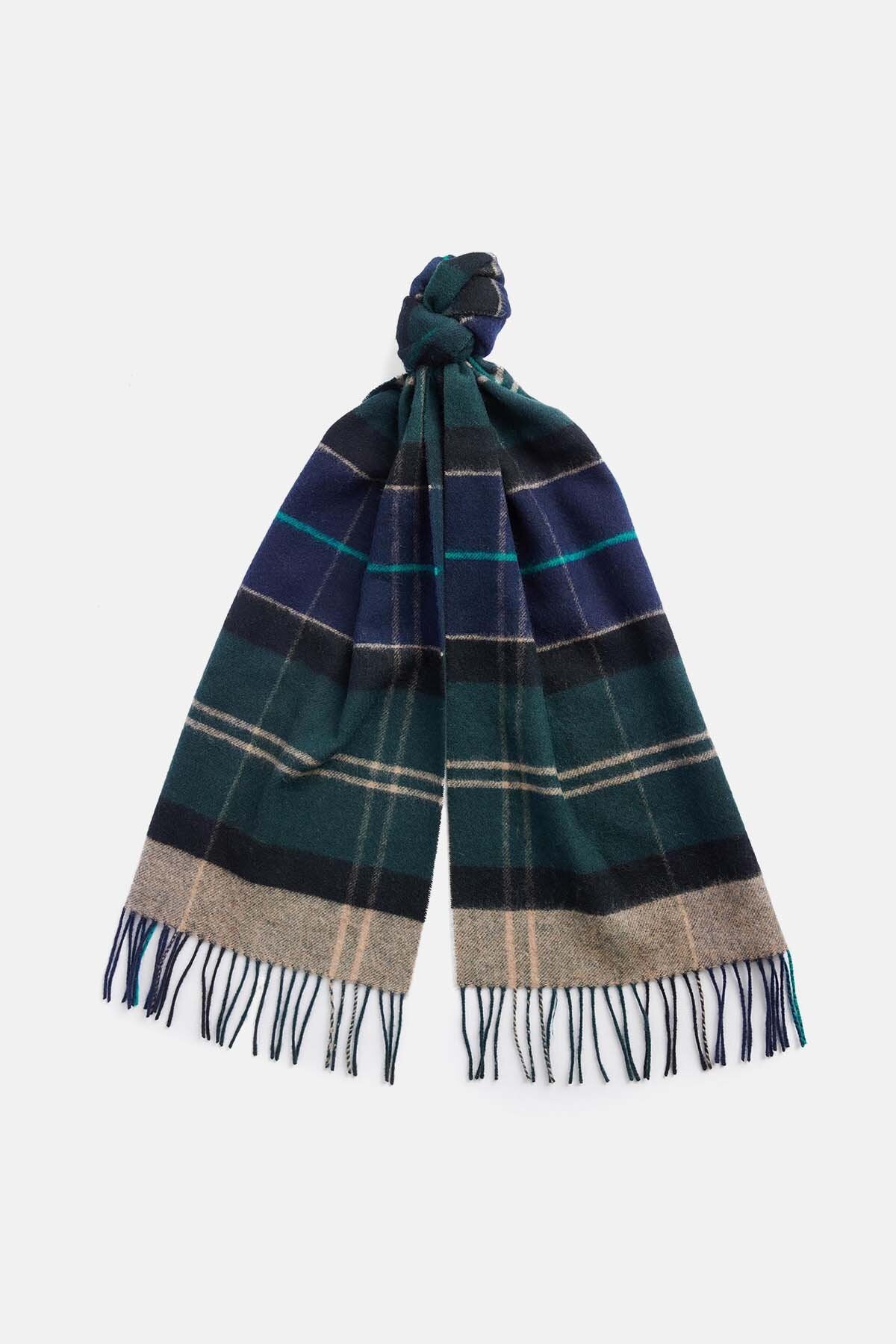 Inverness Tartan Scarf - GREEN LOCH