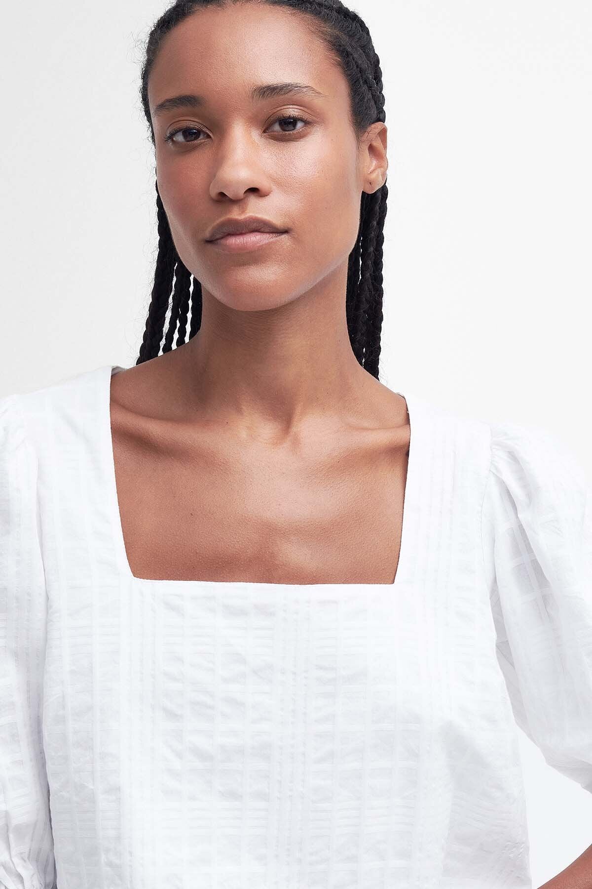 Macy Blouse - WHITE