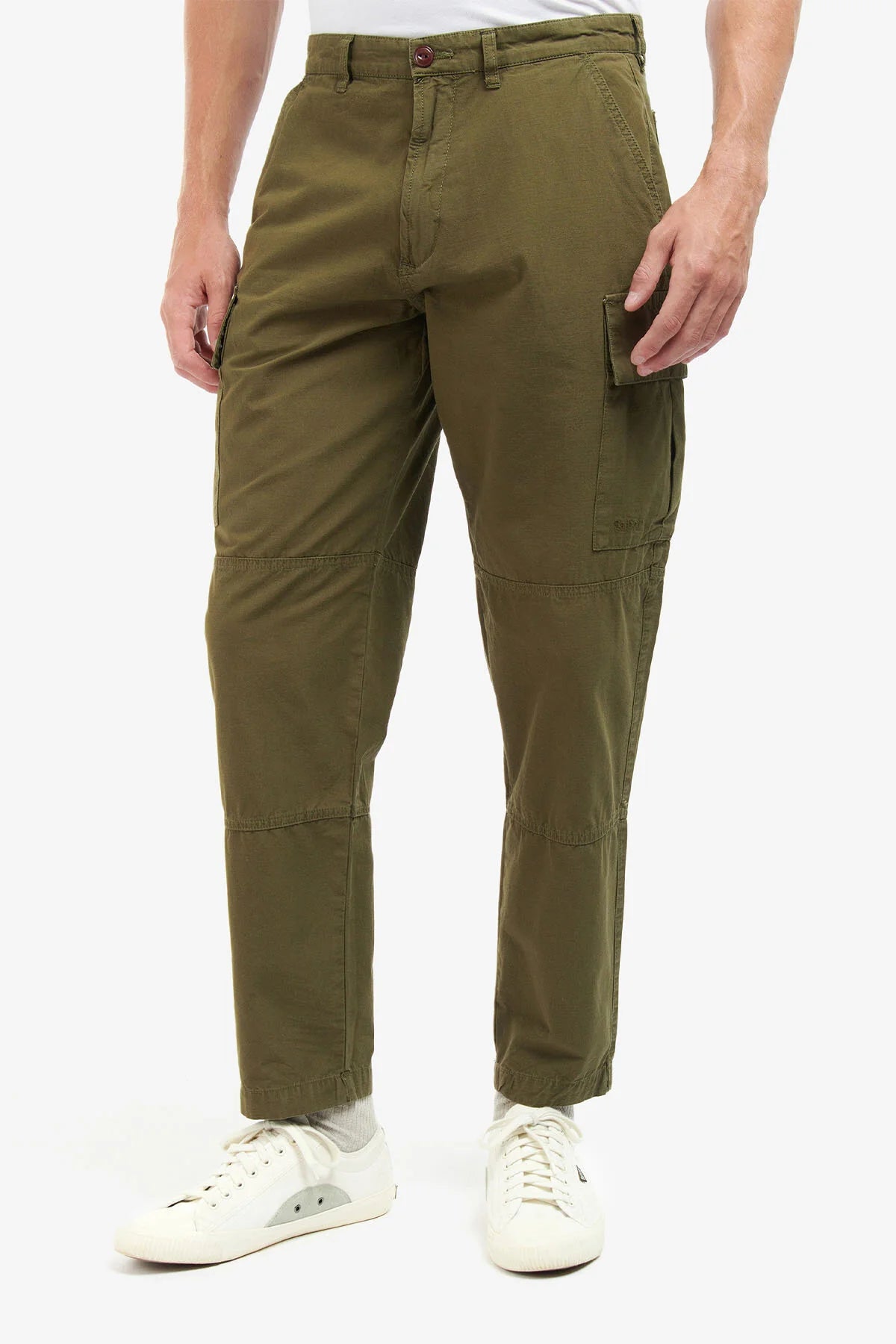 EssentialRipstop Cargo Trousers - IVY GREEN