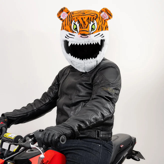 Motorcycle Helmet Cover - Tiger