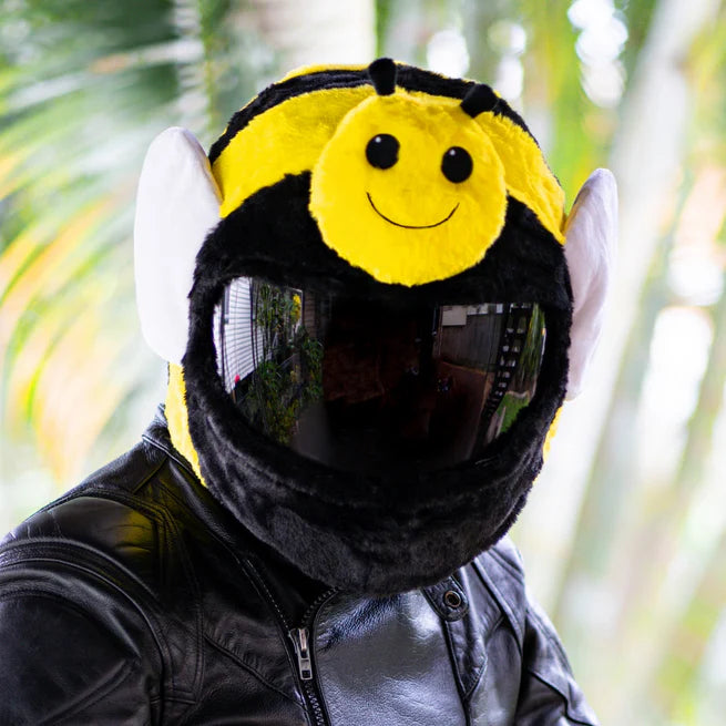 Motorcycle Helmet Cover - Bumble Bee