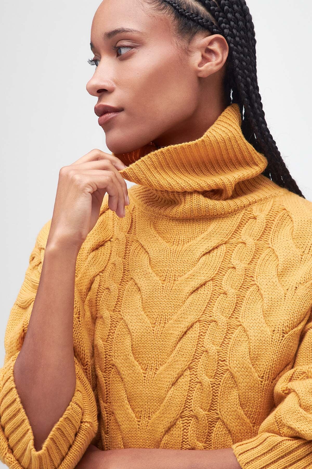 Woodlane Knitted Jumper - HARVEST GOLD