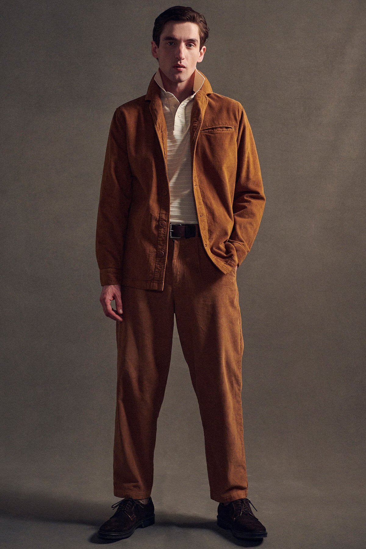 Casswell Overshirt - CINNAMON