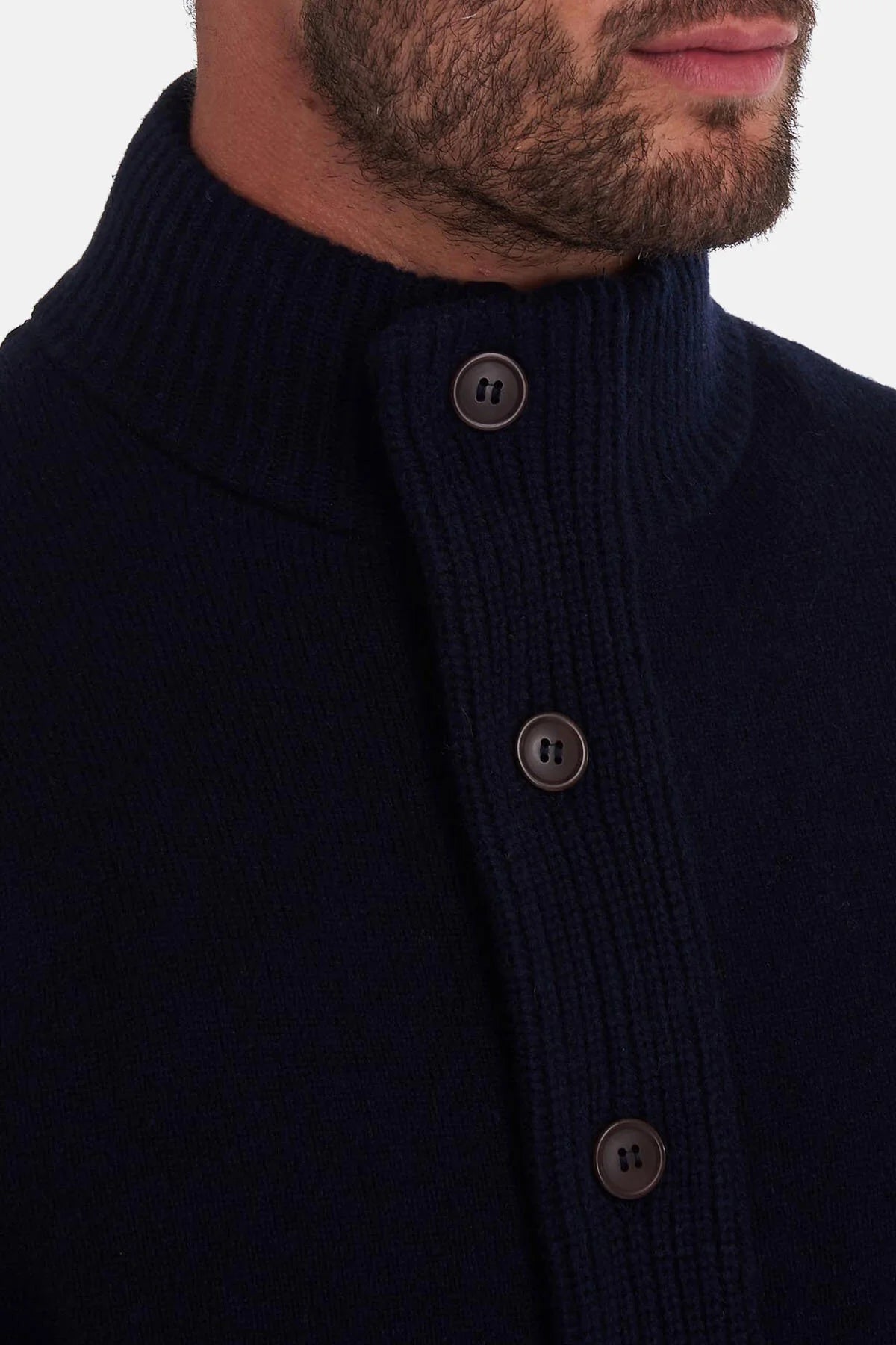 Patch Zip Through - NAVY
