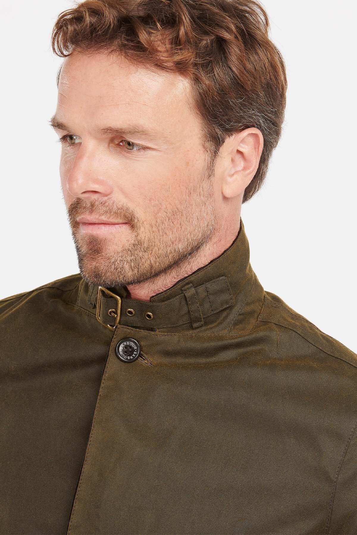 Lutz Wax Jacket - OLIVE