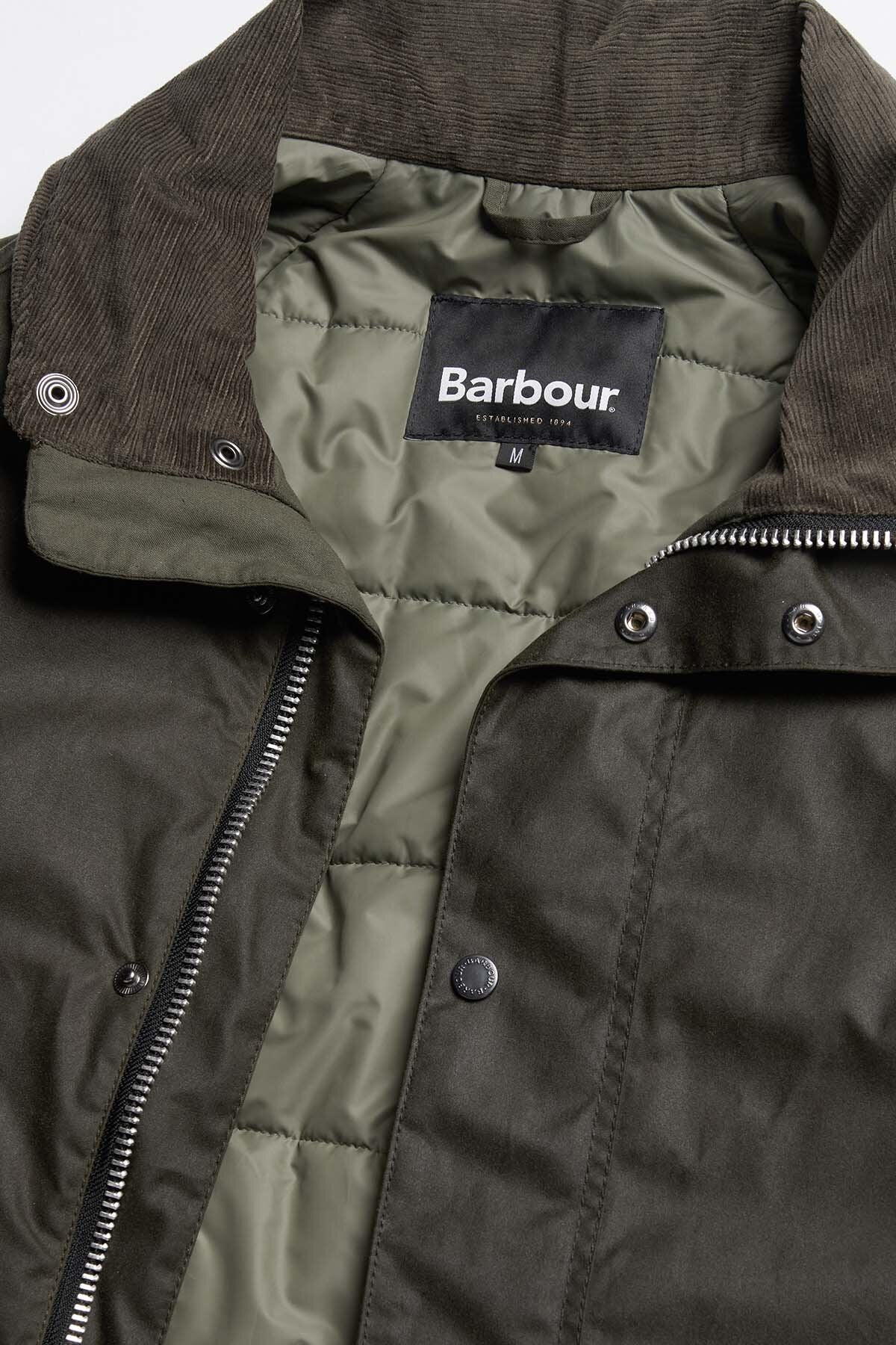 Saltburn Wax Jacket - ARCHIVE OLIVE