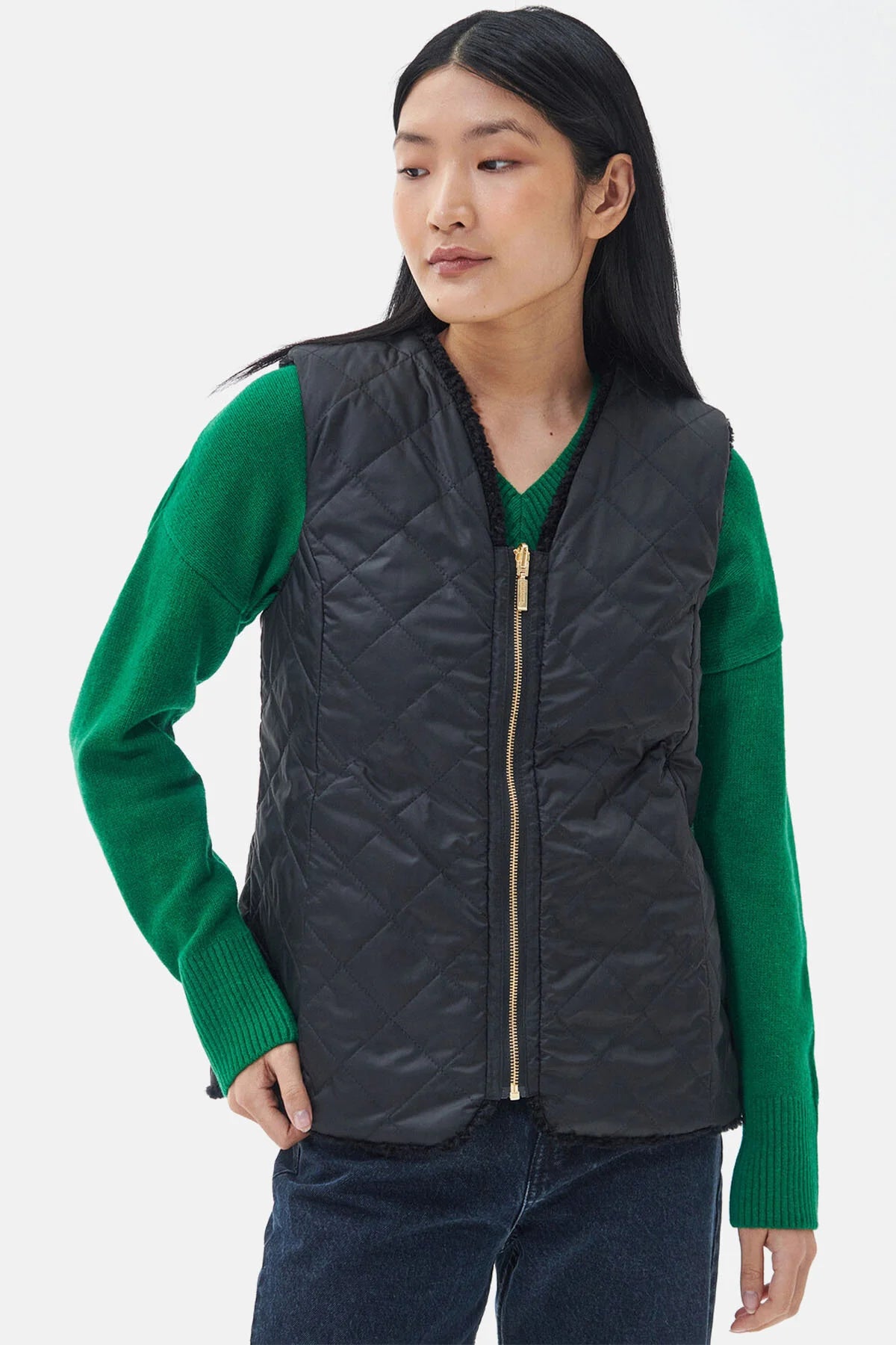 3-in-1 Arncliffe Wax Jacket - BLACK/BLACK/SAGE TAR