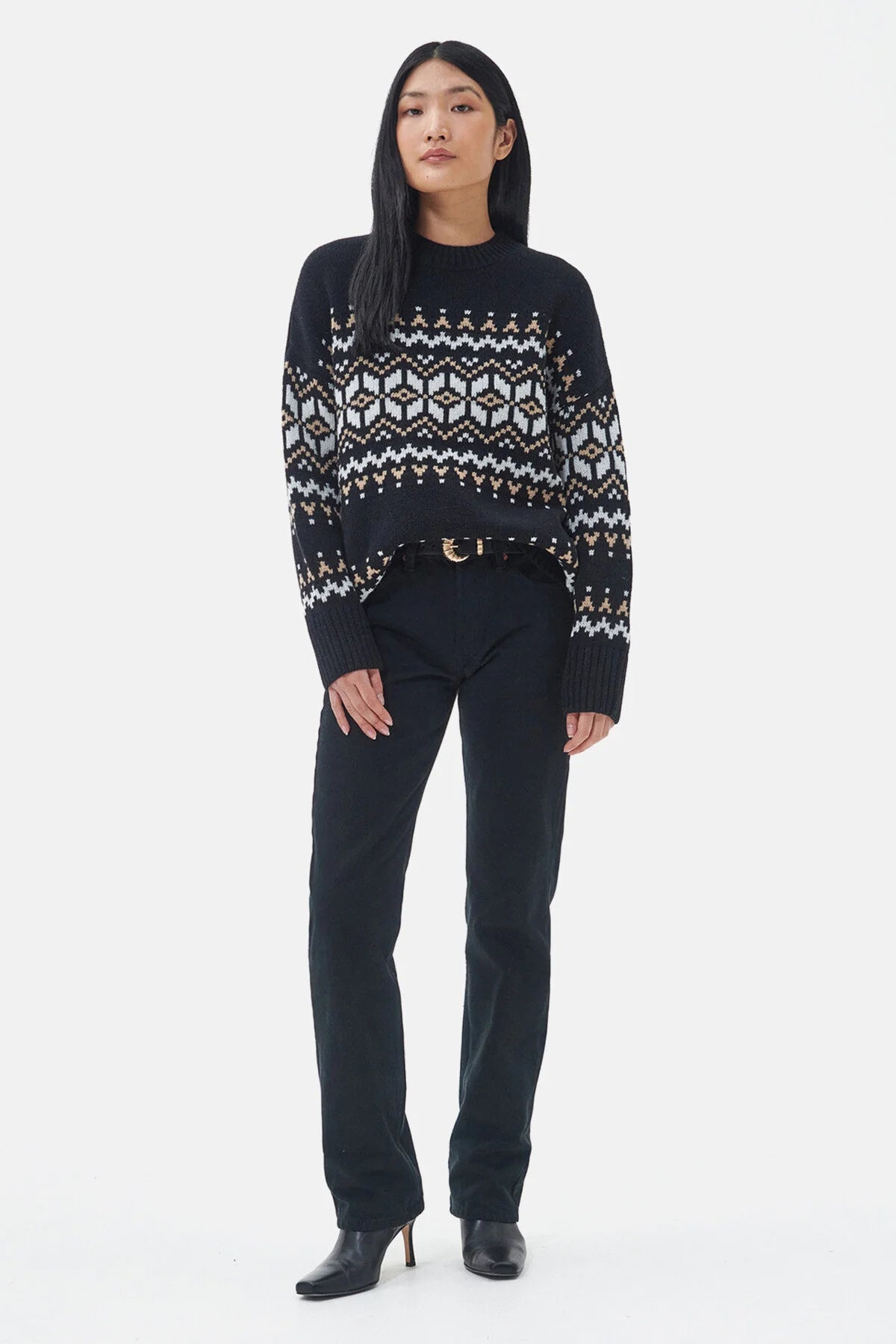 Cleaver Knitted Jumper - MULTI