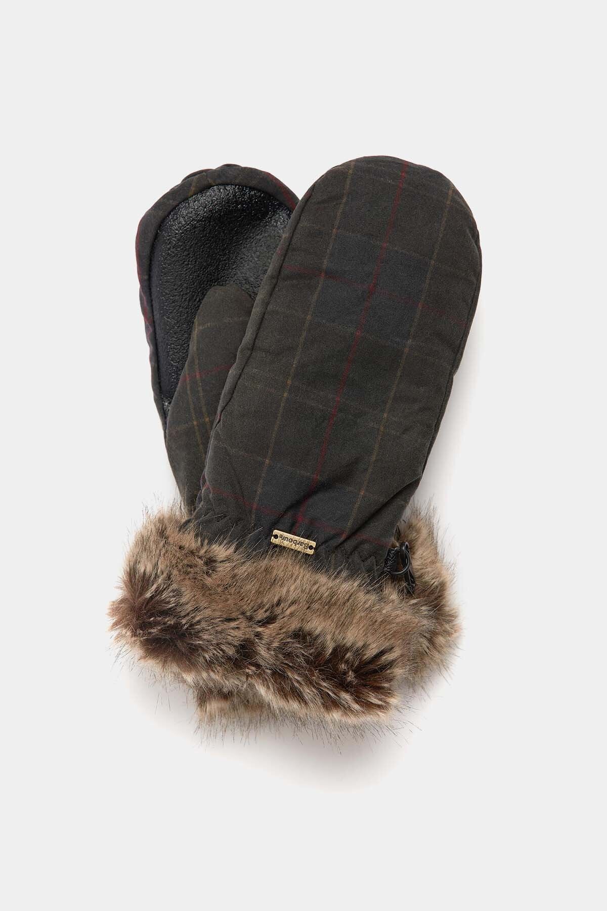 Nappa leather and Tartan Gloves - CLASSIC
