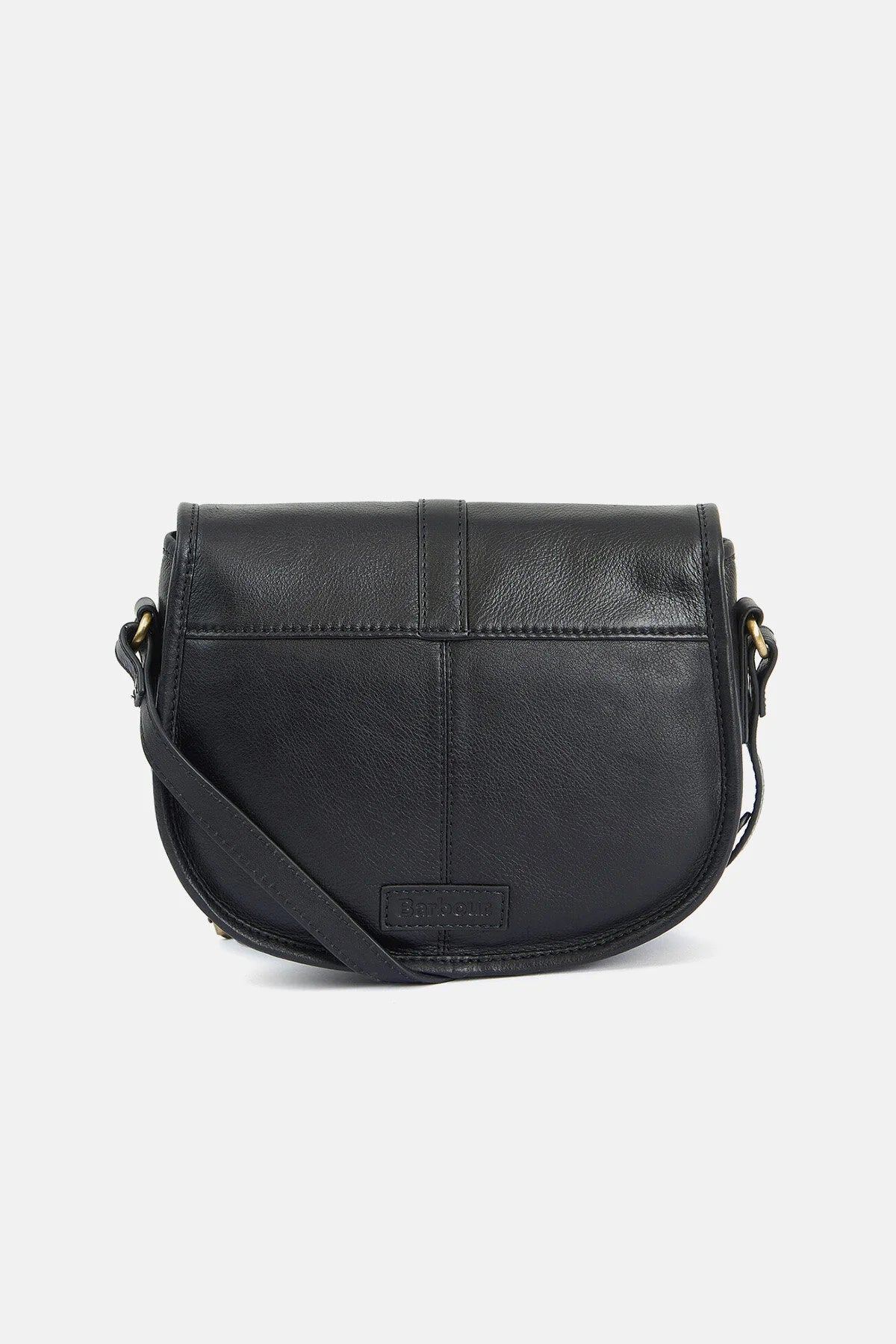 Laire Medium Saddle Bag - BLACK