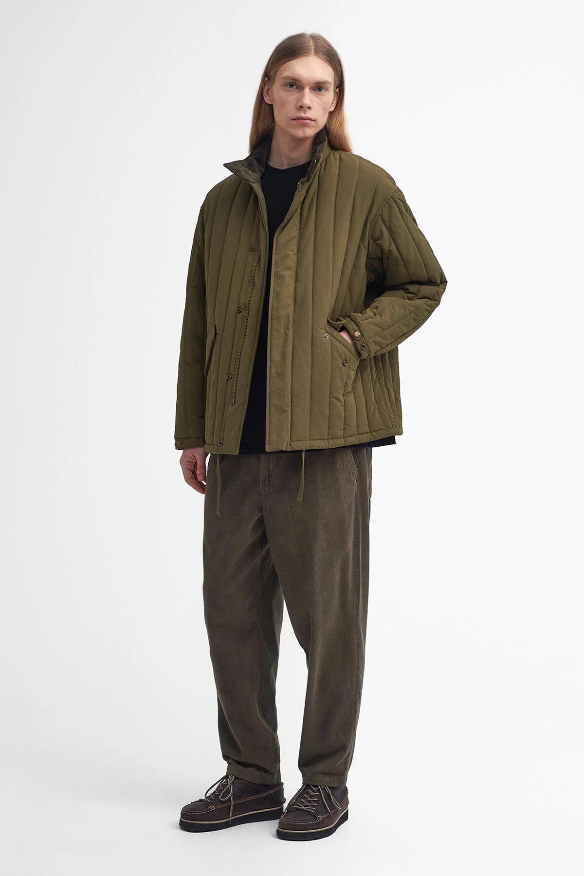 Field Quilted Jacket - LIGHT SAGE