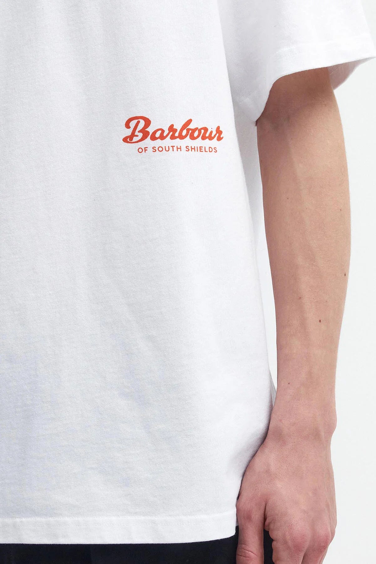 Bayard Oversized Graphic T-Shirt - WHITE