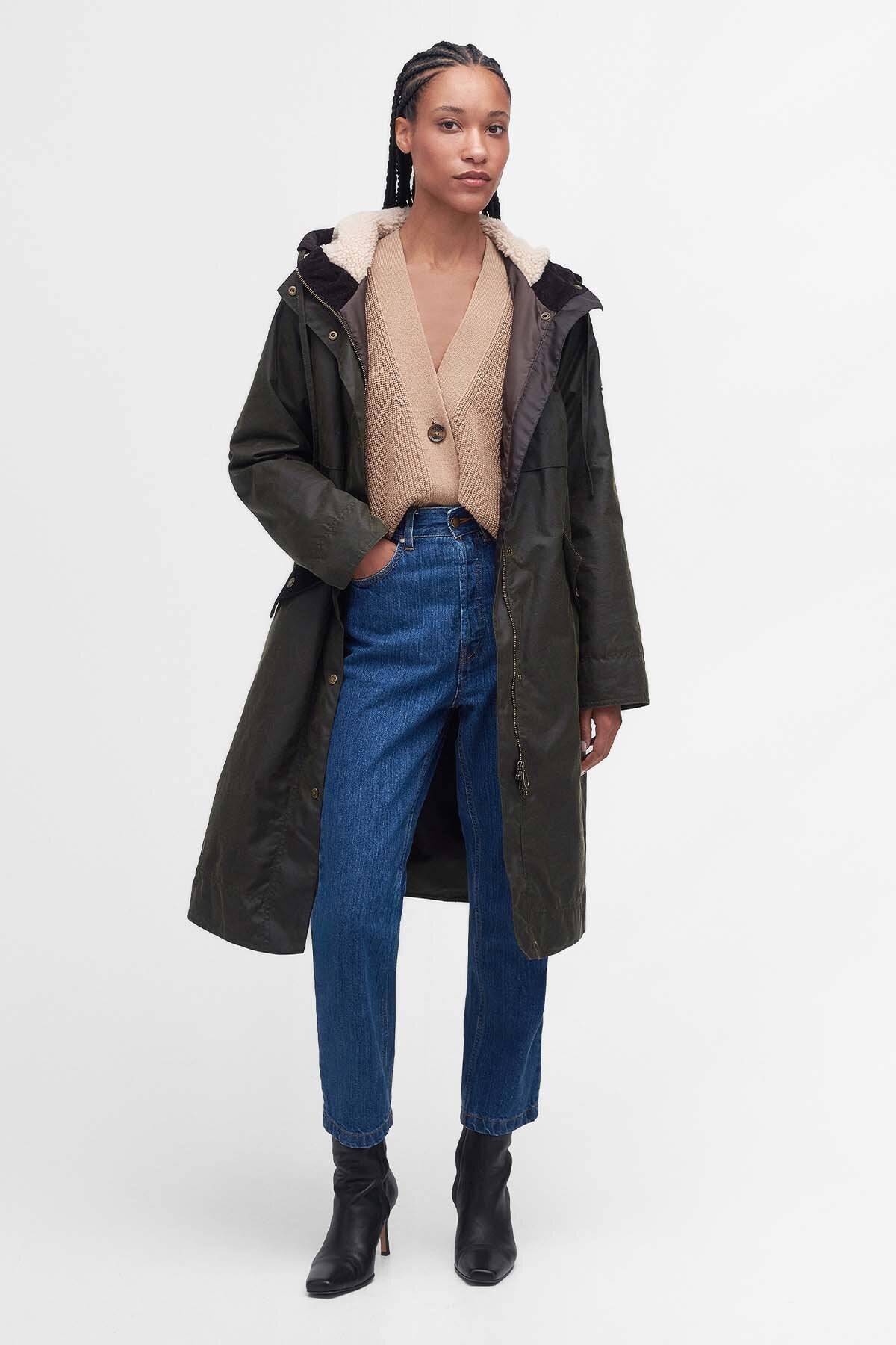 Colworth Wax Jacket - ARCHIVE OLIVE//COFFE