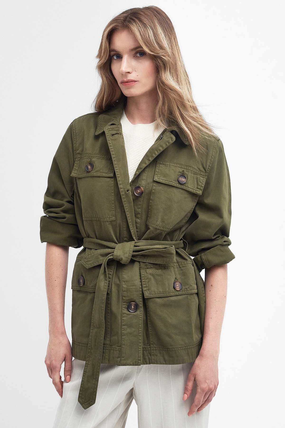 Tilly Casual Jacket - BURNT OLIVE