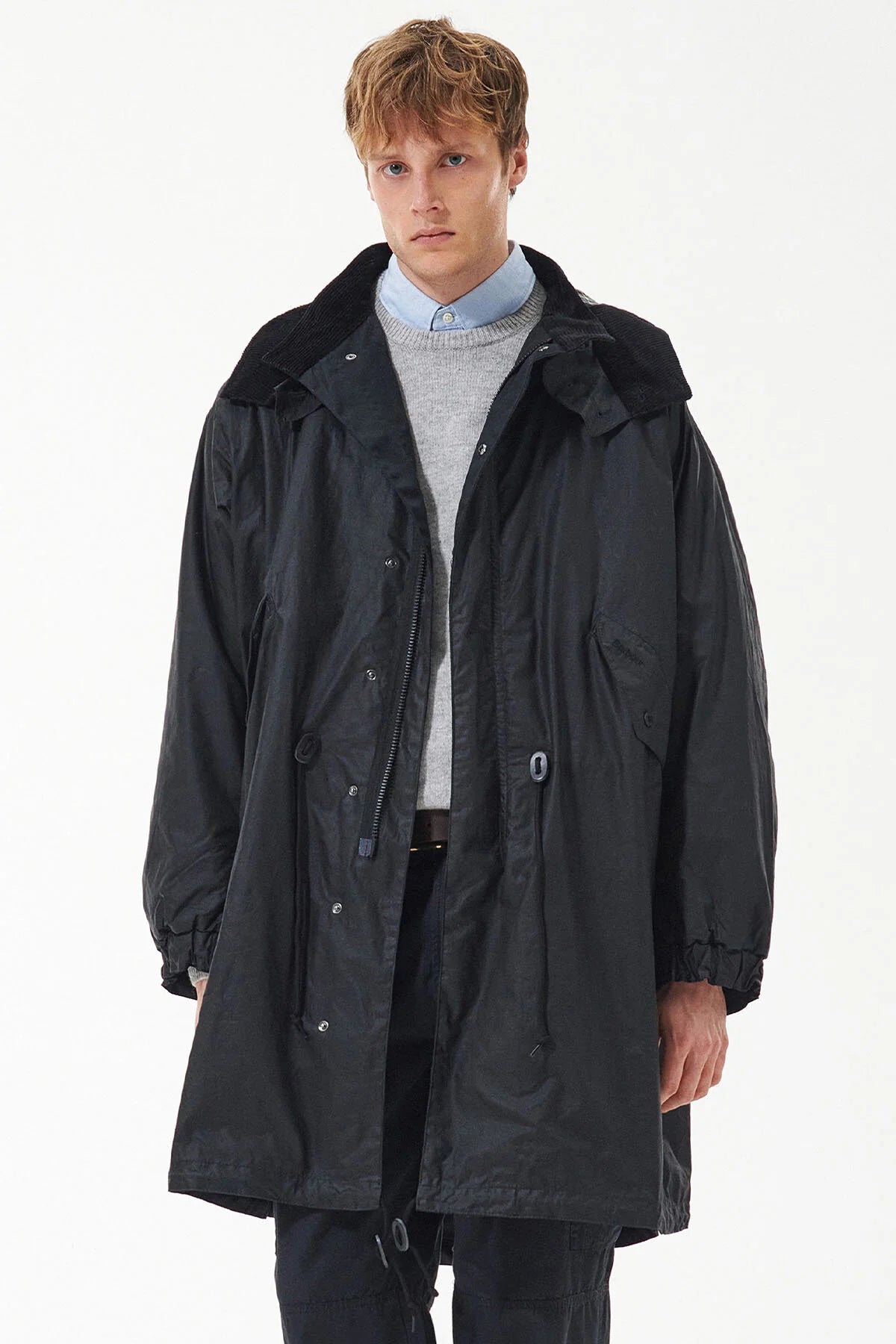 Torrent Wax Parka Jacket - BLACK