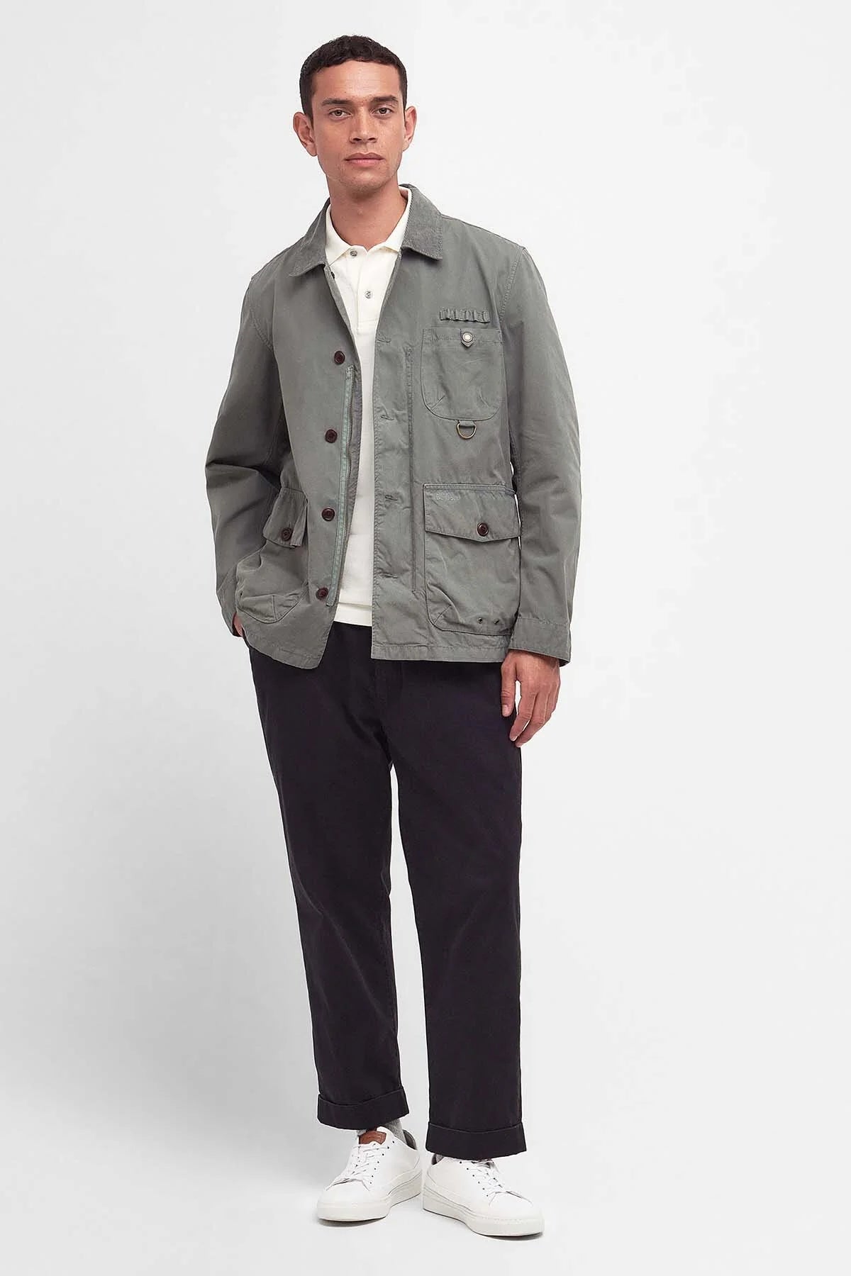 Cotton Salter Overshirt - AGAVE