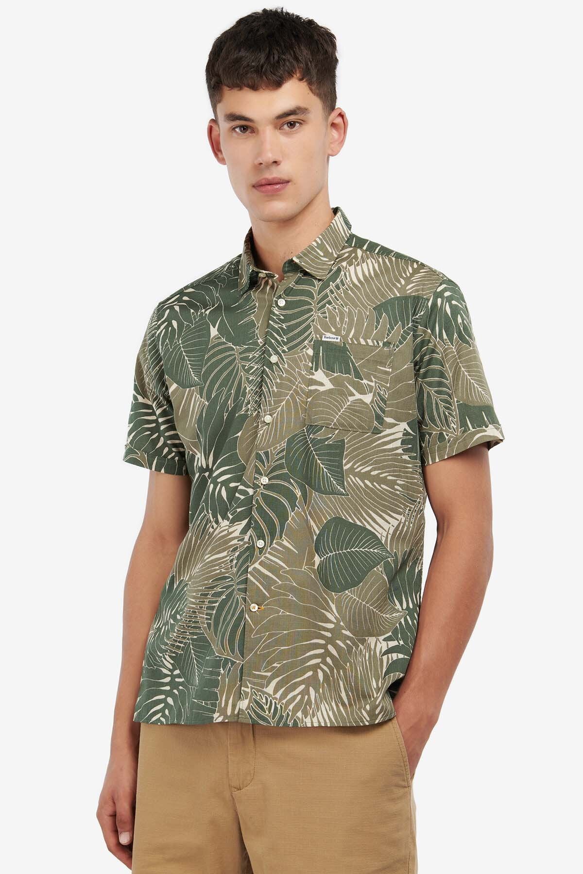 Cornwall Summer Shirt - OLIVE